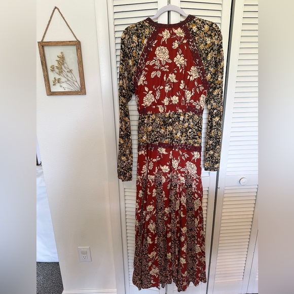 NWOT Free People Tilda Wrap Dress 🍂 - Picture 8 of 10